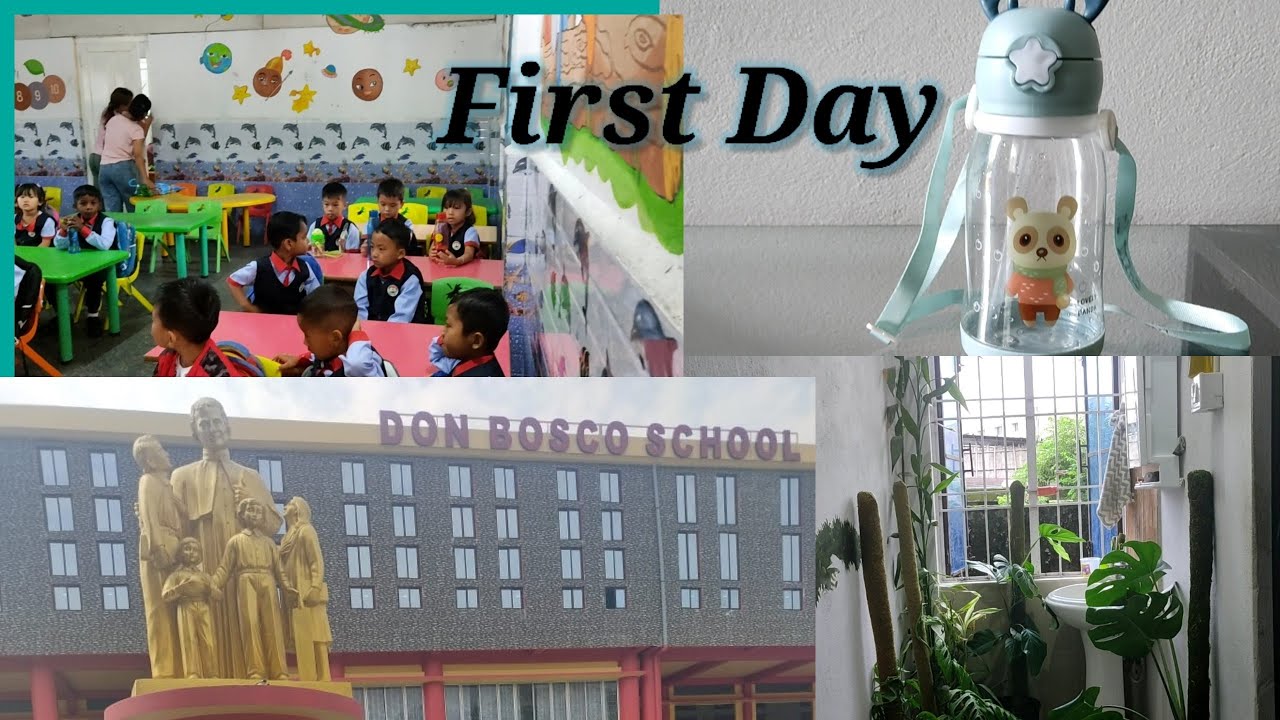 First Day of School||Don Bosco School||Jollang||Itanagar||Arunachal Pradesh