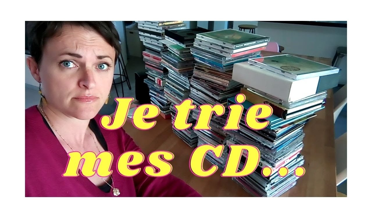 Nouveau défi: JE TRIE MES CD!