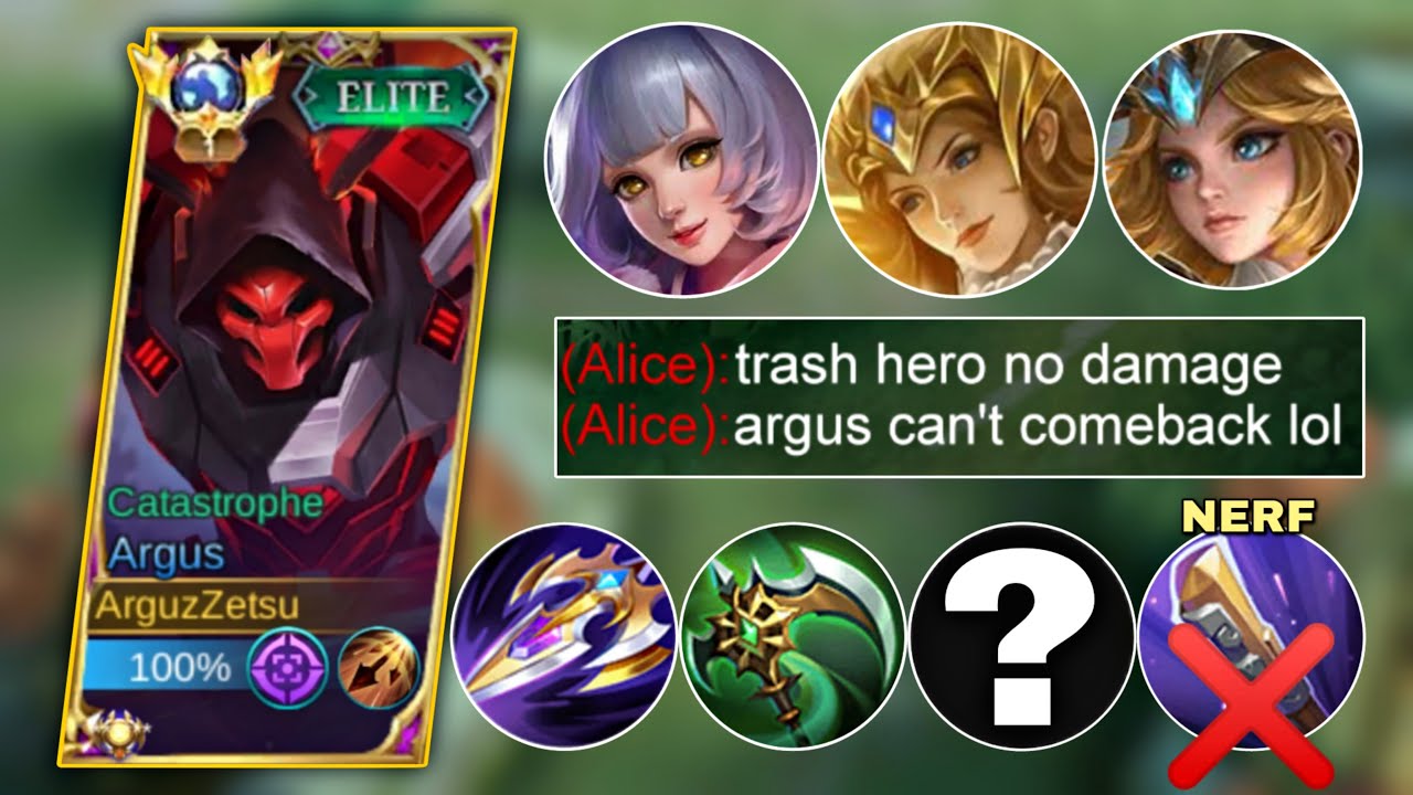 ARGUS NEW BUILD FOR SOLO HARD COMEBACK! ARGUS BEST NEW BUILD 2023