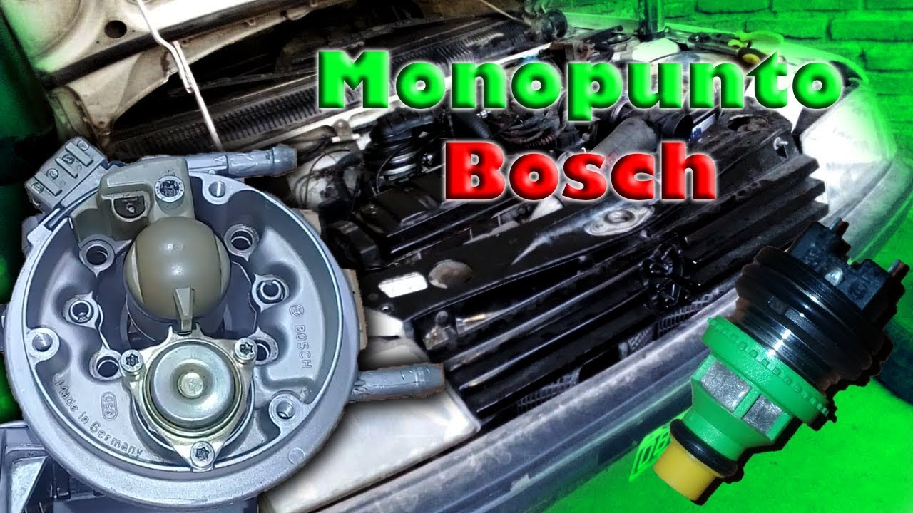 Como reparar la inyeccion monopunto Bosch #1 (peugeot 205 1.4 8v)