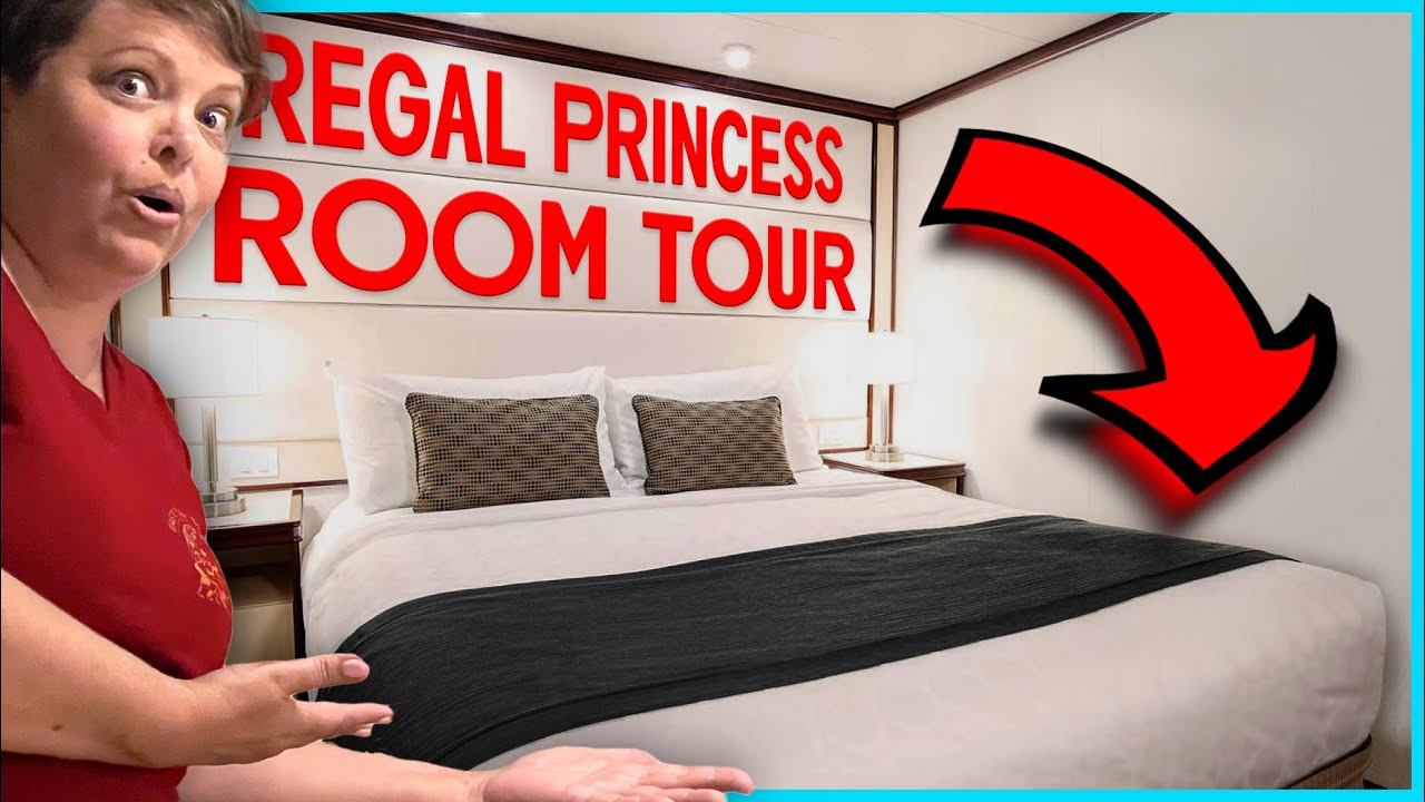 Экскурсия по комнатам Regal Princess SIDEWAYS!