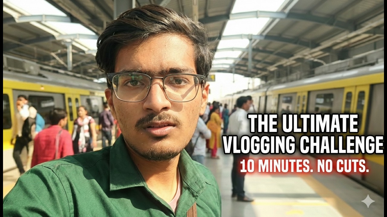​I Didn’t Stop Recording for 10 Minutes (The Ultimate Vlogging Challenge) | Travelingfy
