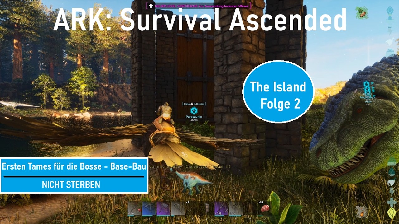 ARK: Survival Ascended - Aufbau, wichtige Tames und erster großer Kampf an Tag 6 bis 16