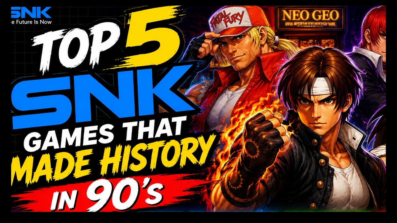 Top 5 SNK Games that Made History in the 90s