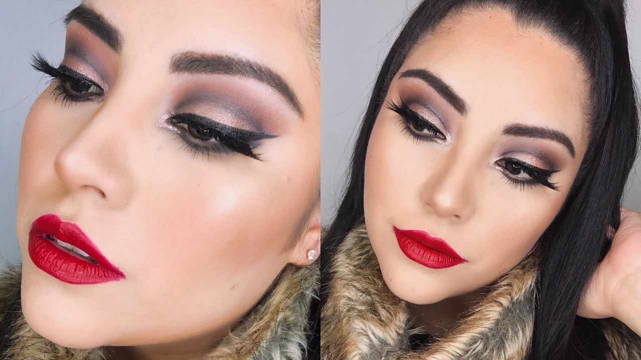 Maquillaje Navideño 🎄 | The City Mini Palette  Pau Correa
