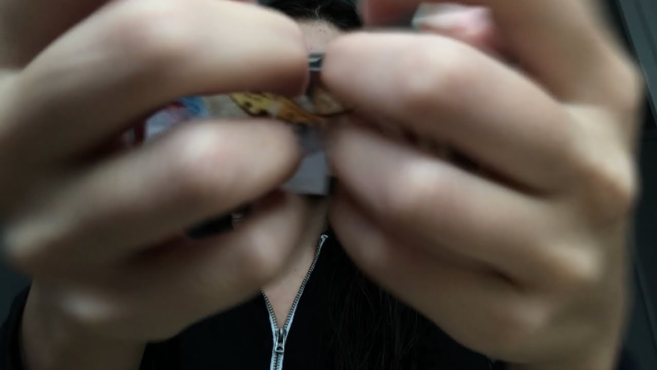 Fast and aggressive ASMR random tingles ~ tapping, hand sounds/ movements, visual light triggers +