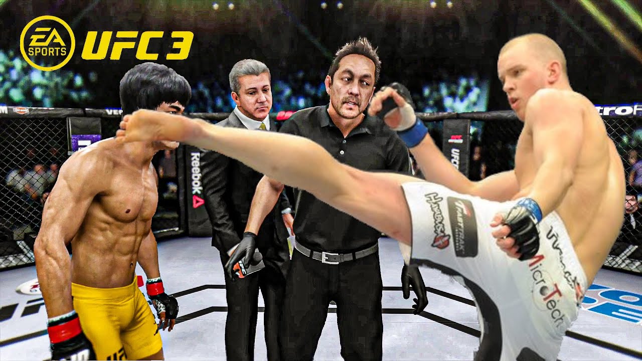 Брюс Ли против Стефана Струве EA Sports UFC 3 Dragon Fight 🔥🐲