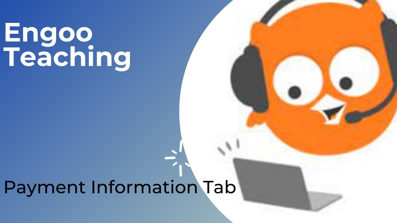 Engoo: Payment Information Tab