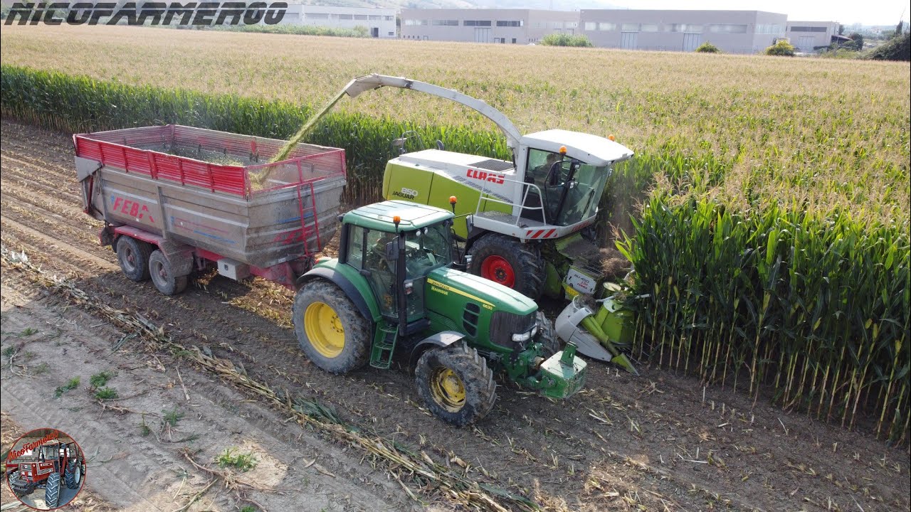 CLAAS JAGUAR 850 + CLAAS RU 450 XTRA | FENDT 720 VARIO SCR + JOHN DEERE 6630 | FEBA | DG GROUP