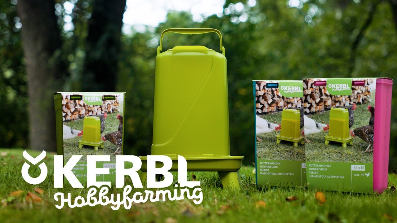Futterautomat mit Standfüßen - Kerbl Hobbyfarming (#70186-70191)