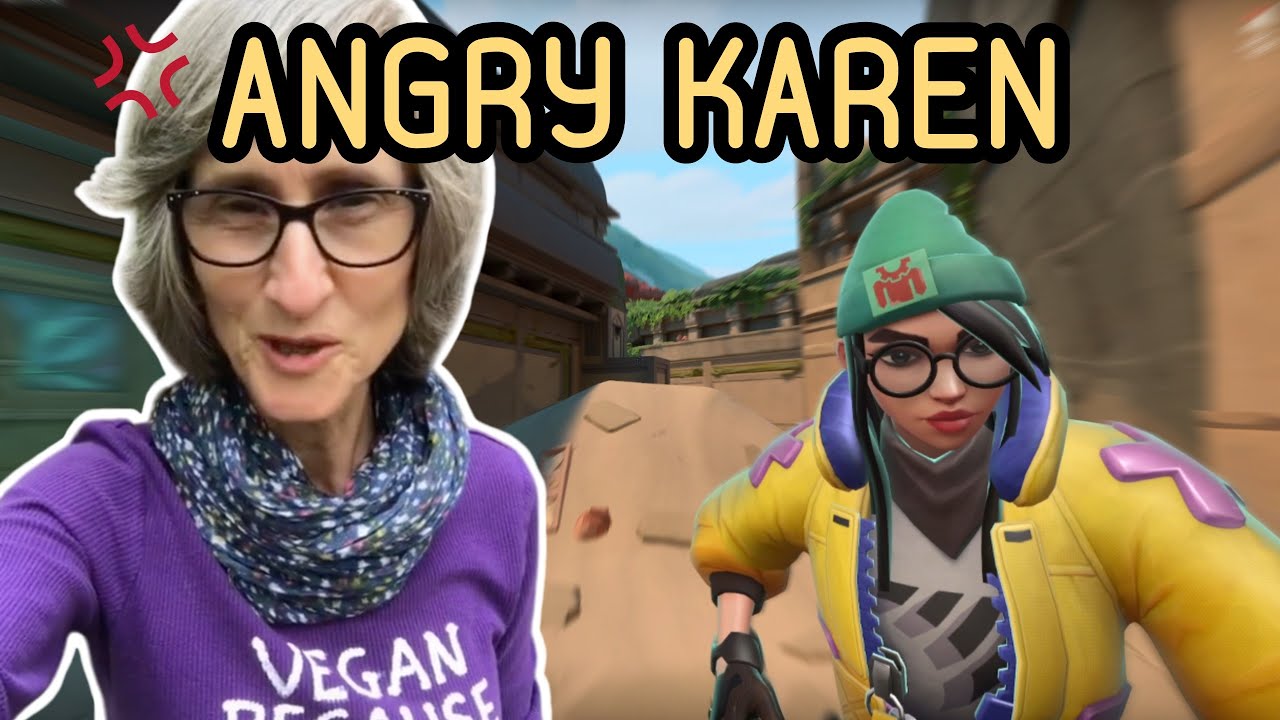 I Ragebaited A Karen In Valorant...