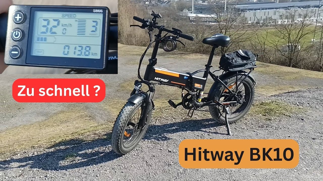 EBike Hitway BK10 - Zu schnell ???