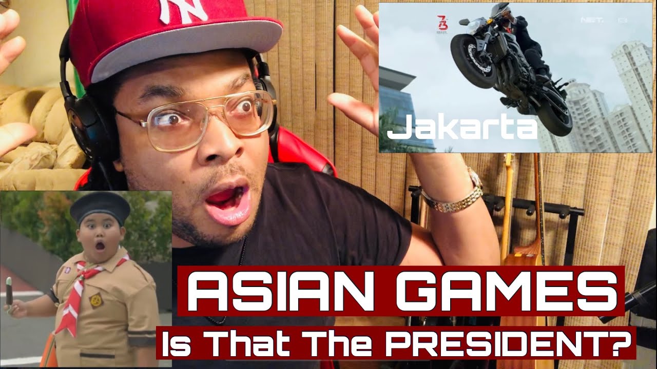 Церемония открытия 18-х Азиатских игр в Джакарте — GK REACTION
