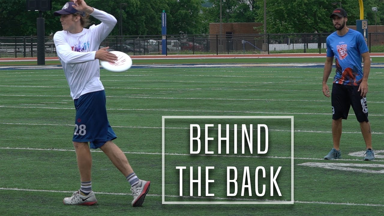 Ultimate Frisbee TRICK THROW |  Behind the Back!