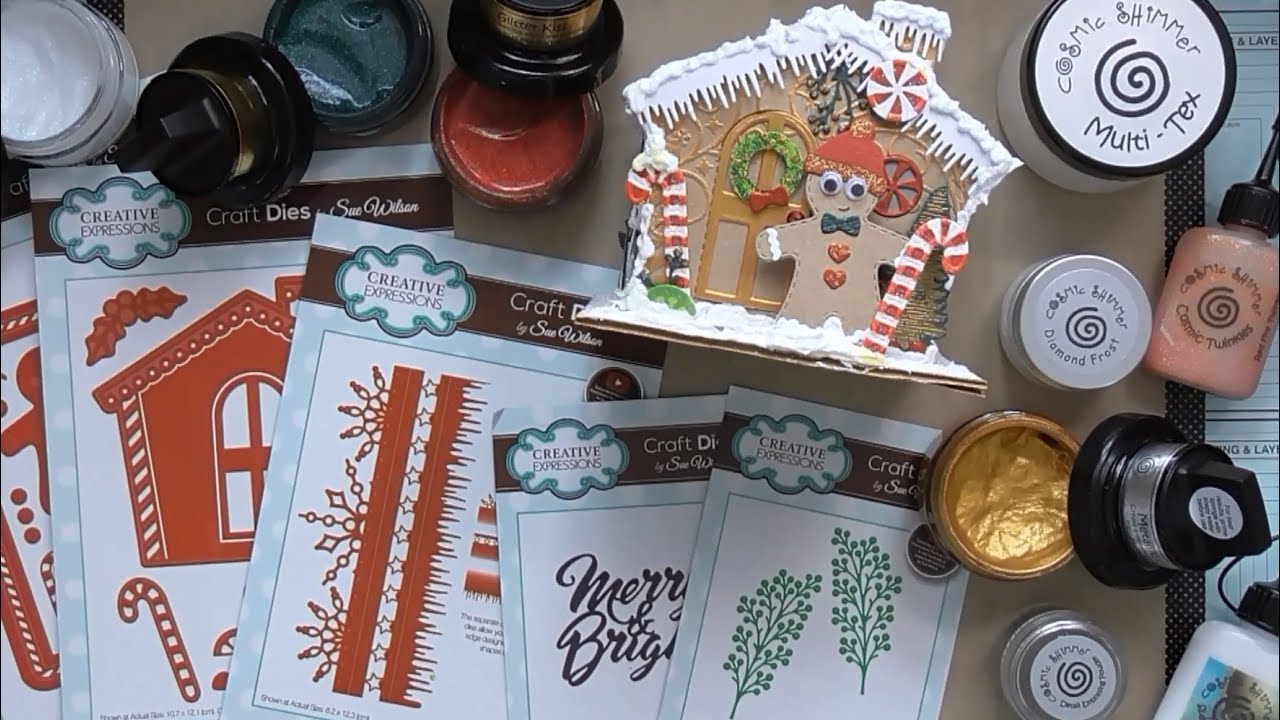 Creative Expressions Gingerbread House :D