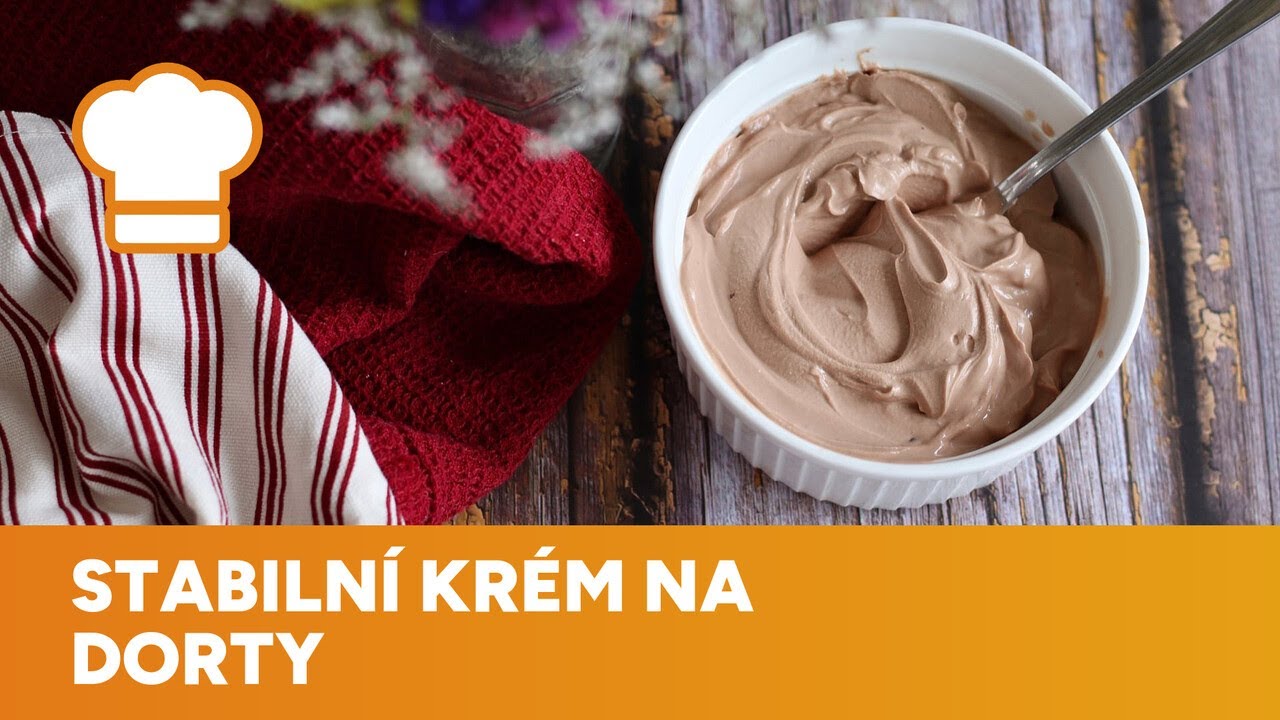 Kvalitní krém na dorty, který se nesráží nesmí chybět v deníčku žádné kuchařky