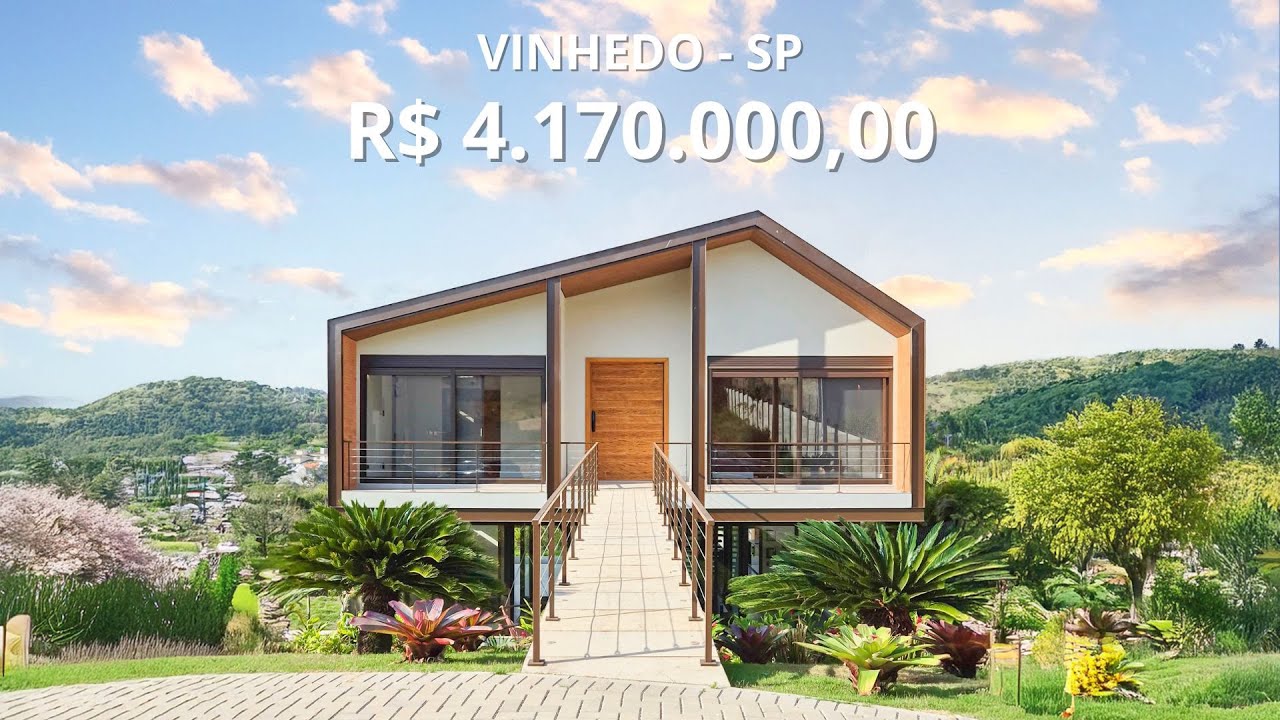 NÃO É UM FILME, ESSA CASA DE ALTO PADRÃO EM VINHEDO É REAL!