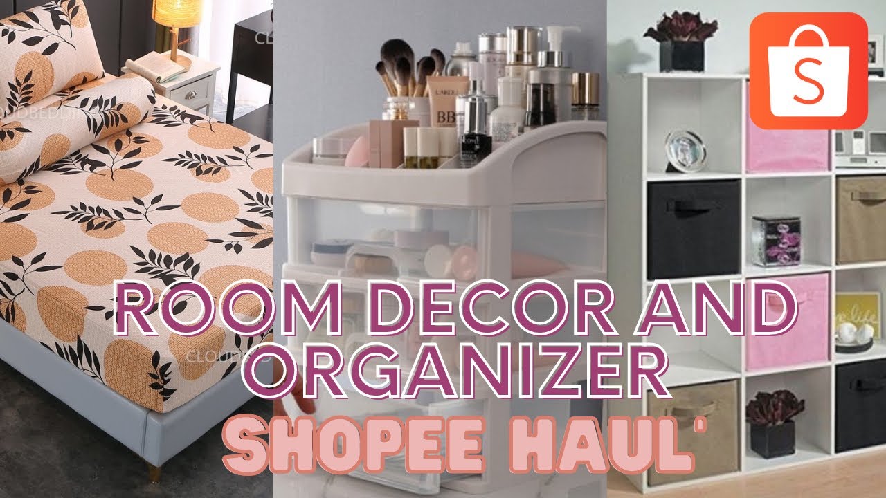 Shopee Room Decor and Organizer Haul | Locally shipped!