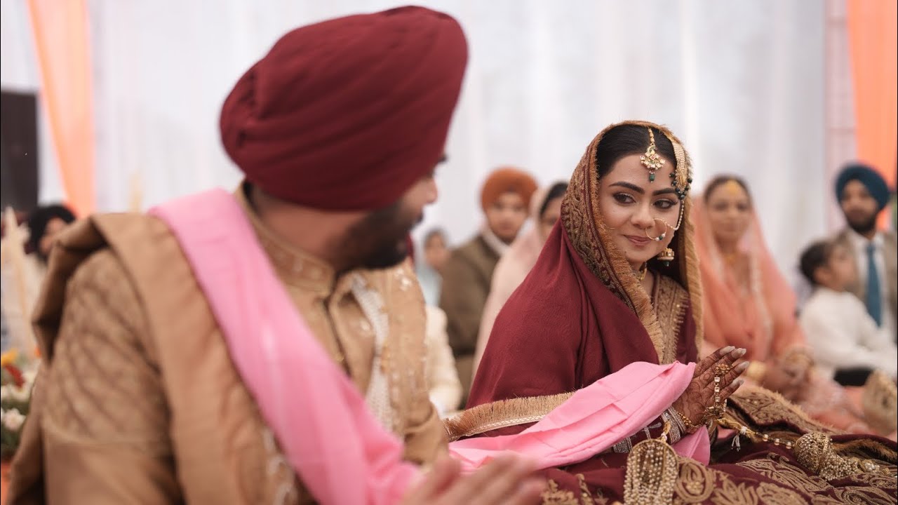 Param and Avneet Wedding | Anand Karaj | Sikh Wedding | Viral Punjabi Wedding | Part 1