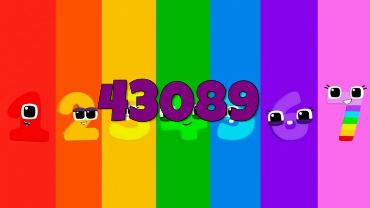 Numbers 0 to 100000 - Wonderland Edition 2