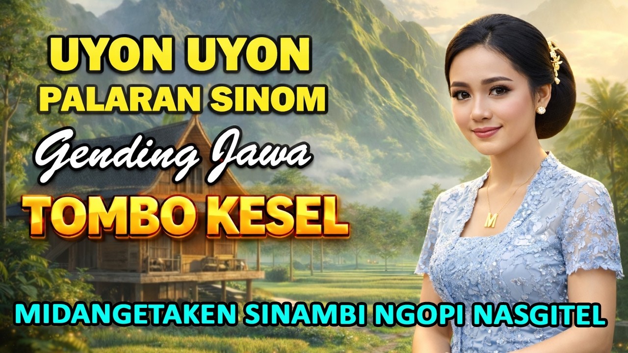 UYON-UYON GENDING JAWA TOMBO KESEL PENGANTAR TIDUR LAN PENENANG HATI SINAMBI NGUNJUK KOPI NASGITEL