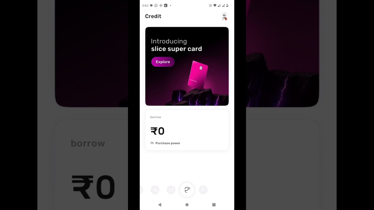 Slice Credit Card wishlist || slice zero credit limit problem 