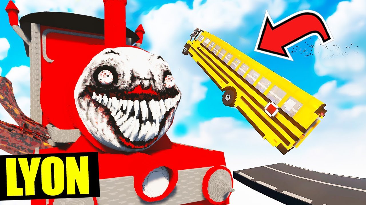 CHOO CHOO CHARLES GIGANTE CONTRO AUTO SU TEARDOWN!!