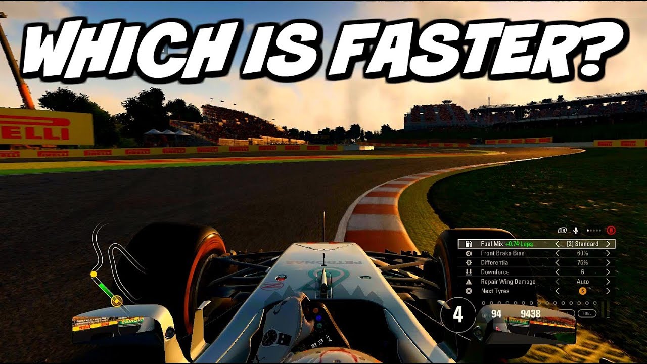 F1 2017 ASSISTS VS NO ASSISTS - WHICH IS FASTER?