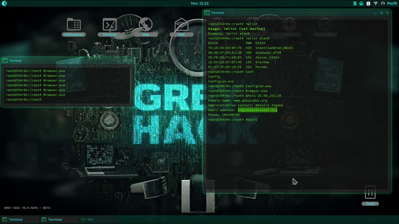 Grey Hack: Zero to Hero ep 10 || Securing yourself from day one while living off the land