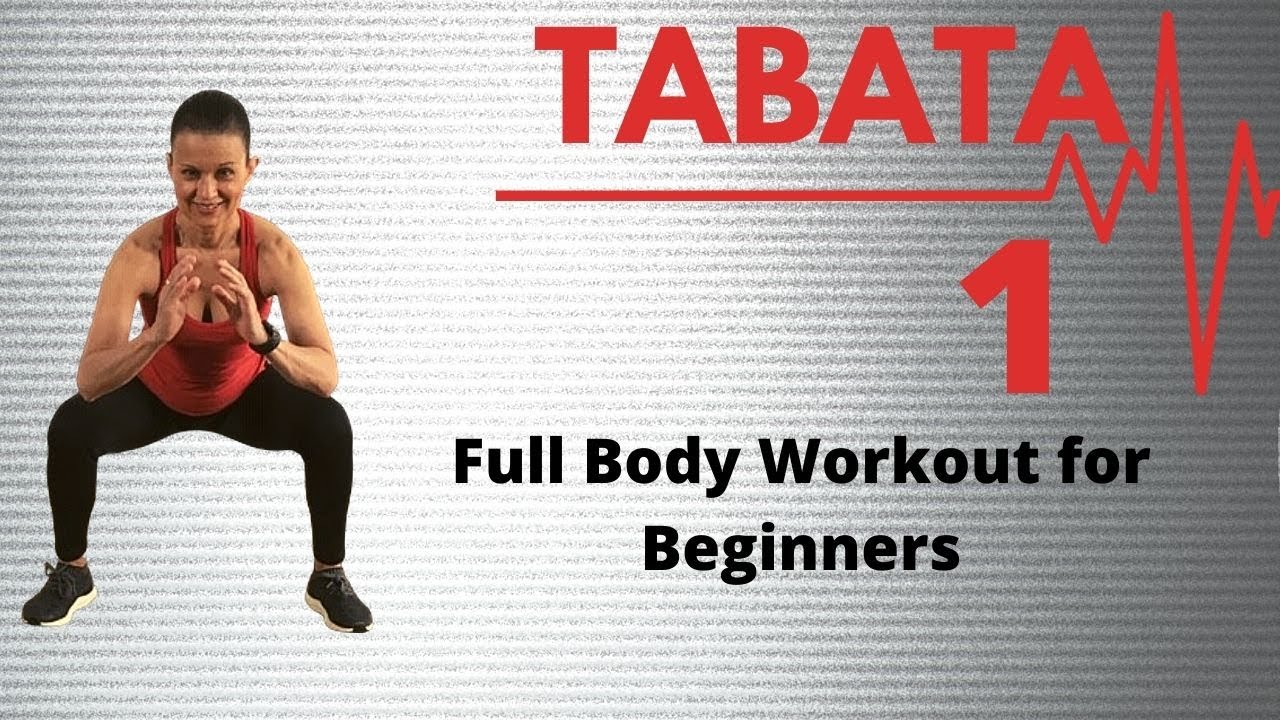 Tabata 1 Full Body Workout for Beginners. Home workout. No equipment