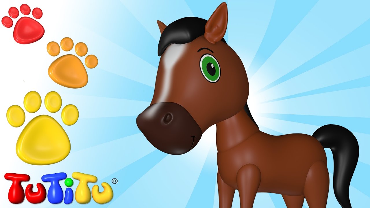 - Apprendre les noms d'animaux avec TuTiTu | Cheval | Et autres animaux