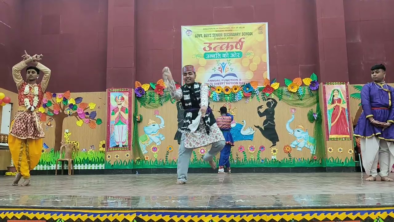 Incredible India Dance by GBSSS PRASHANT VIHAR 