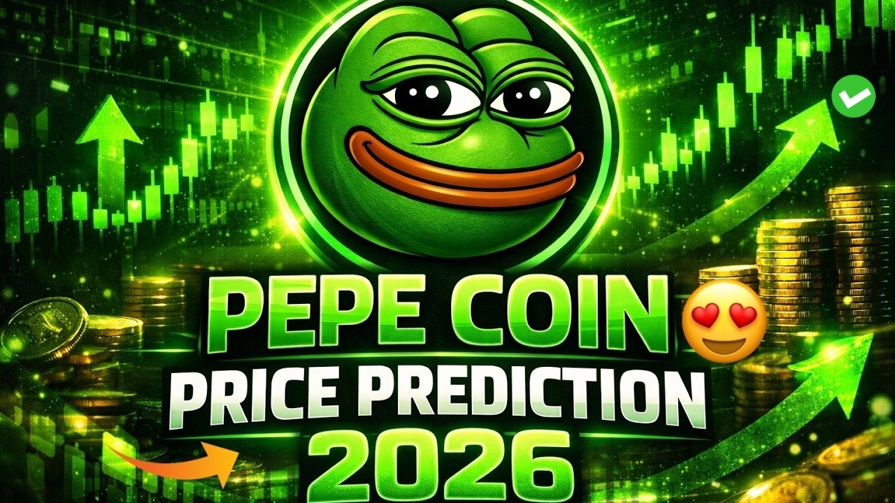 Прогноз цены Pepe Coin на 2026 год 😃 Новости криптовалюты Pepe - Последние обновления Pepe Coin 🎯...