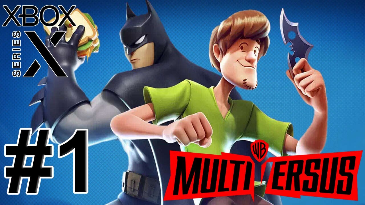 MultiVersus (Xbox Series X) Online Free For All & Teams (2 vs 2) Part 1 - Crossplay [1080p 60fps]