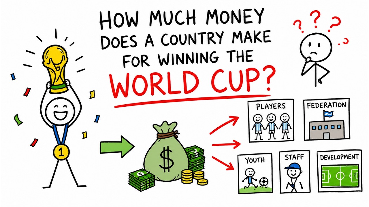 How Much Money Does a Country Make for Winning the World Cup? 🏆