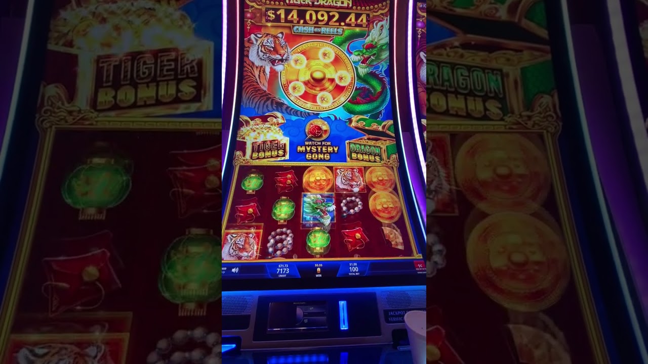 Tiger and Dragon with bonus #Tiger and Dragon #Sand Springs #Osage Casino #Oklahoma #bonus
