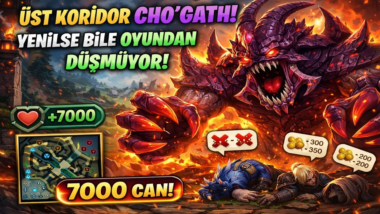 CHO'GATH YENİLSE DE OYUN KAZANDIRIYOR (TOP TANK 2)
