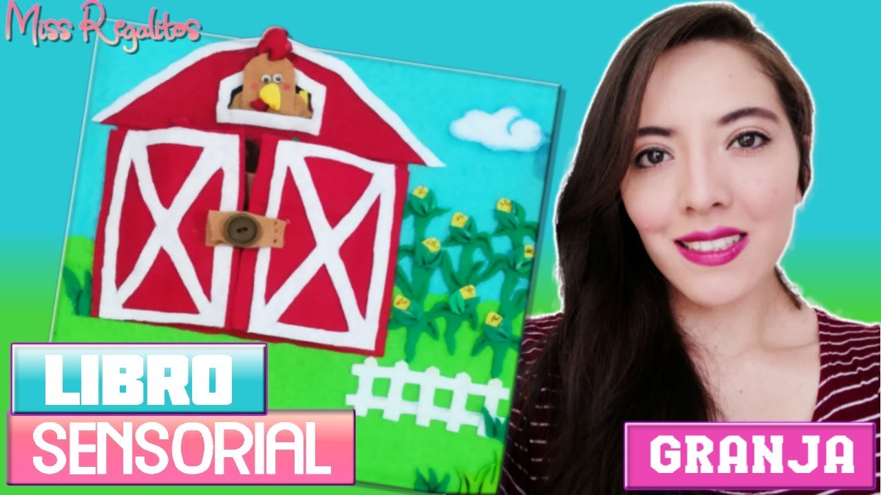 Tutorial: Haz una granja para tu libro sensorial (Quiet book)