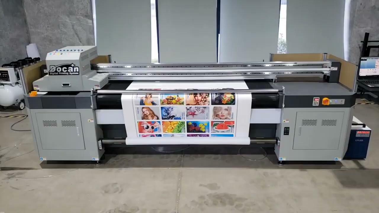 Impresora UV Hibrida Docan FR2010