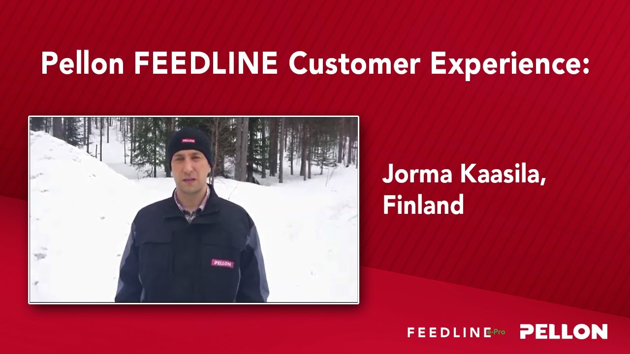 Automated feeding system Pellon Feedline Customer experience
