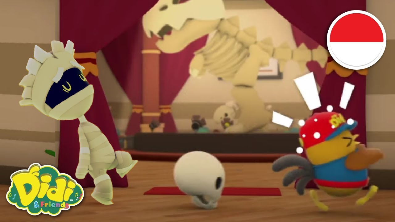 Didi Dikejar Tulang Dan Jadi Zombi | Didi & Friends Bahasa Indonesia |  Lagu Anak Indonesia