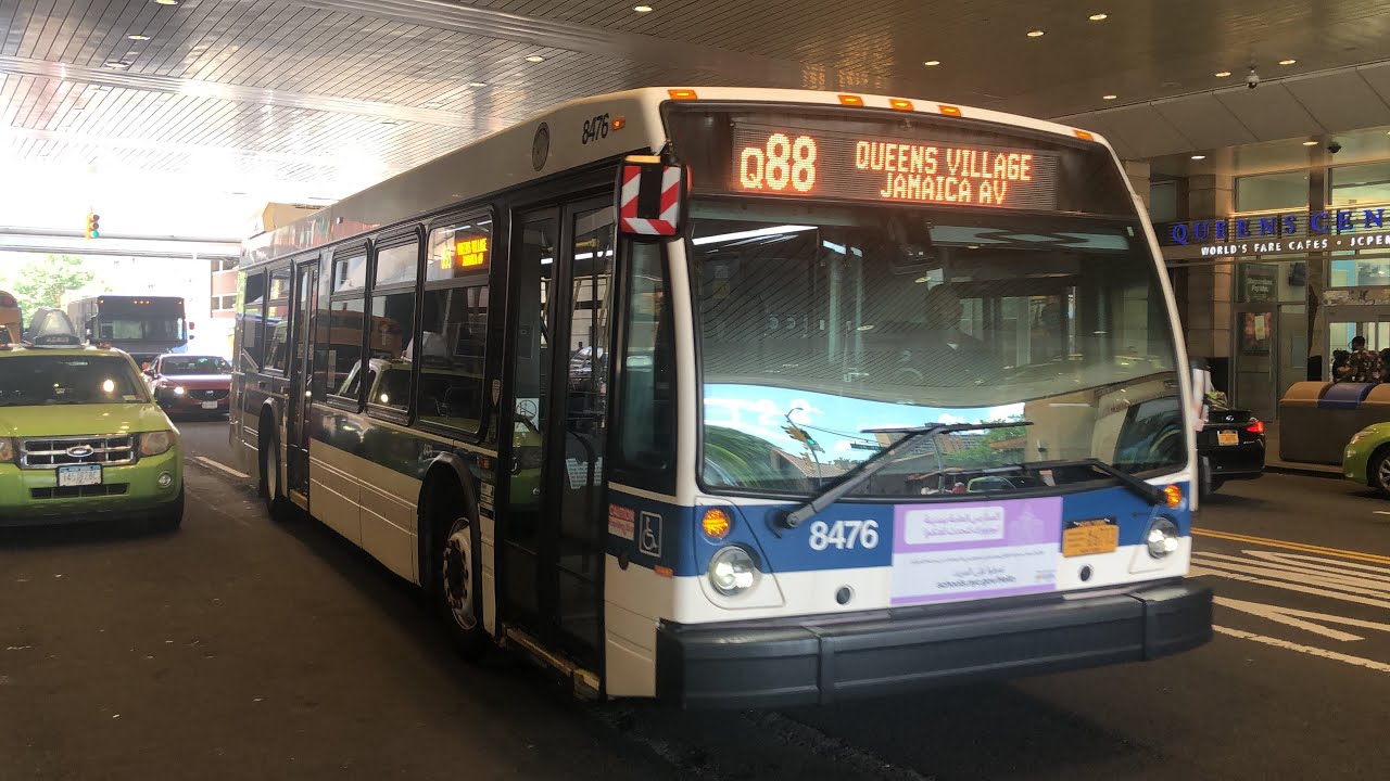 MTA Q88 Full Bus Ride From Queens Center Mall To Queens Village LIRR (Elmhurst To Queens Village)