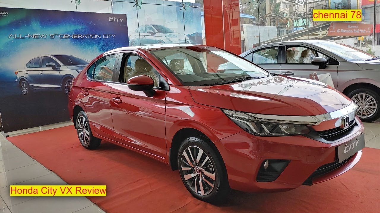 Honda City VX Mid Variant Review In Tamil- chennai 78
