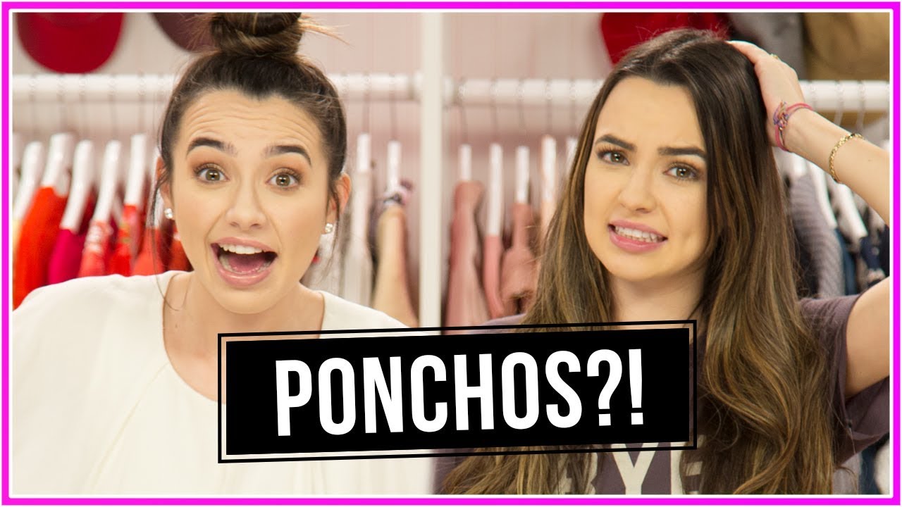 PONCHO CHALLENGE!? | Closet Wars w/ Merrell Twins