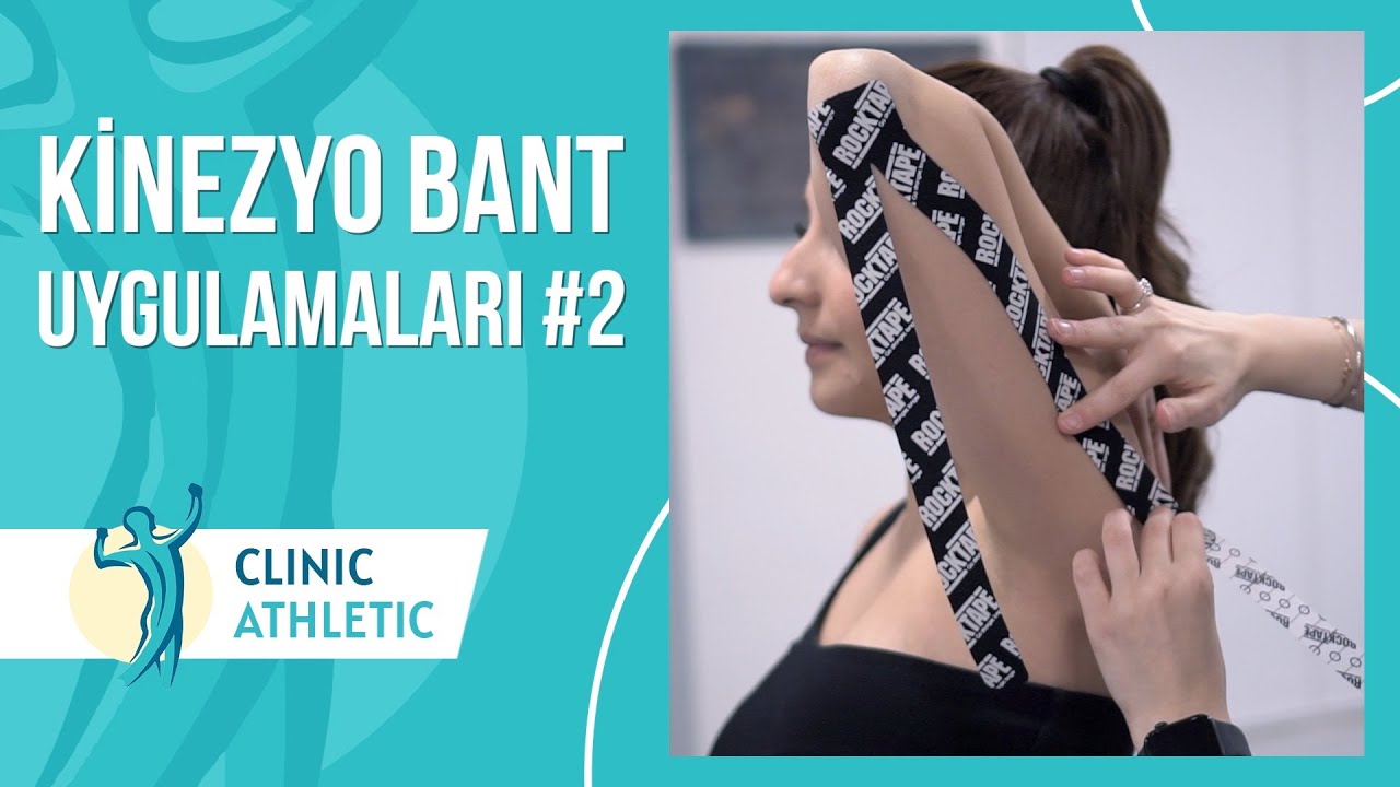 Kinezyo Bant Uygulaması #2 | 3 Farklı Uygulama! (Omuz - Biceps - Triceps)