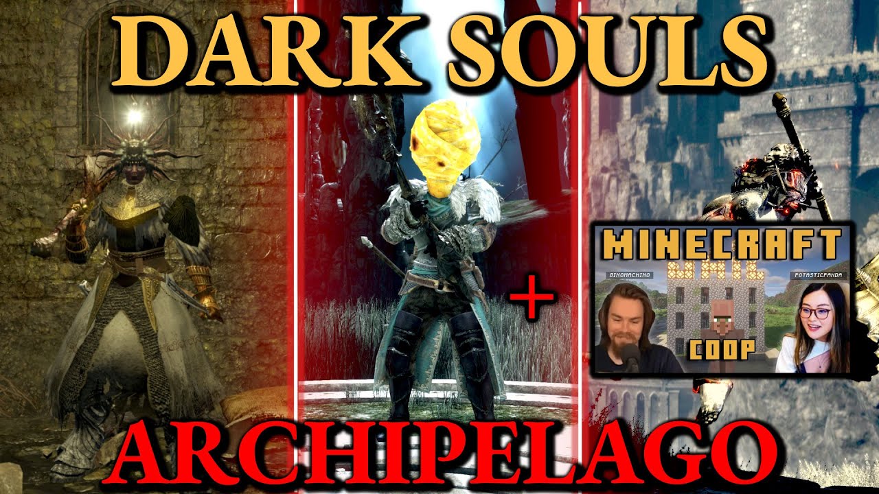 HC MINECRAFT || DARK SOULS TRILOGY RANDOMIZER AFTER || Triple Game Archipelago