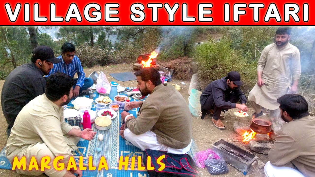 Experiencing Ramadan Iftari in a Margalla Hills Islamabad