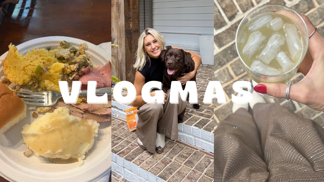 Vlogmas Day 2 | Thanksgiving Vlog