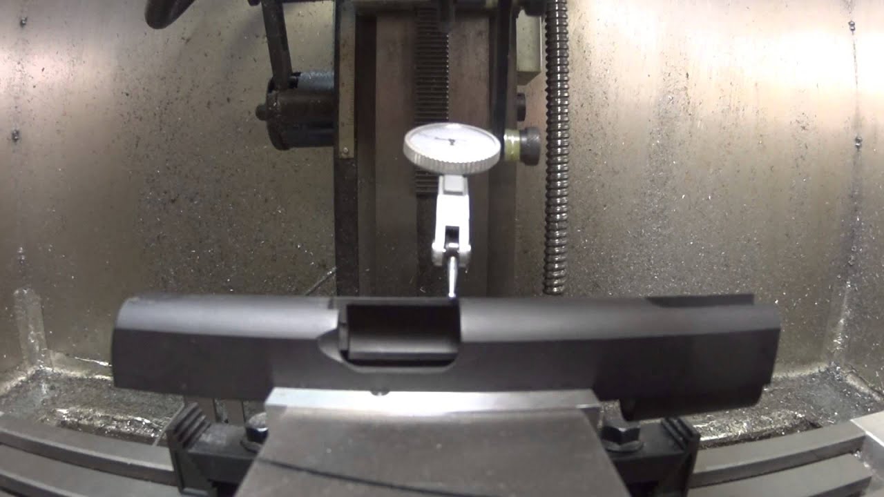Flat topping a 1911 slide