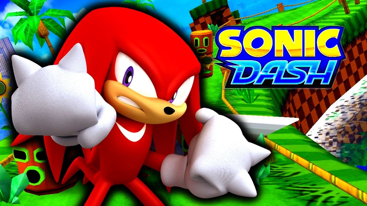 Sonic Dash - Knuckles VS Zazz VS Eggman LONGEST RUN EVER PC 4K 60 fps